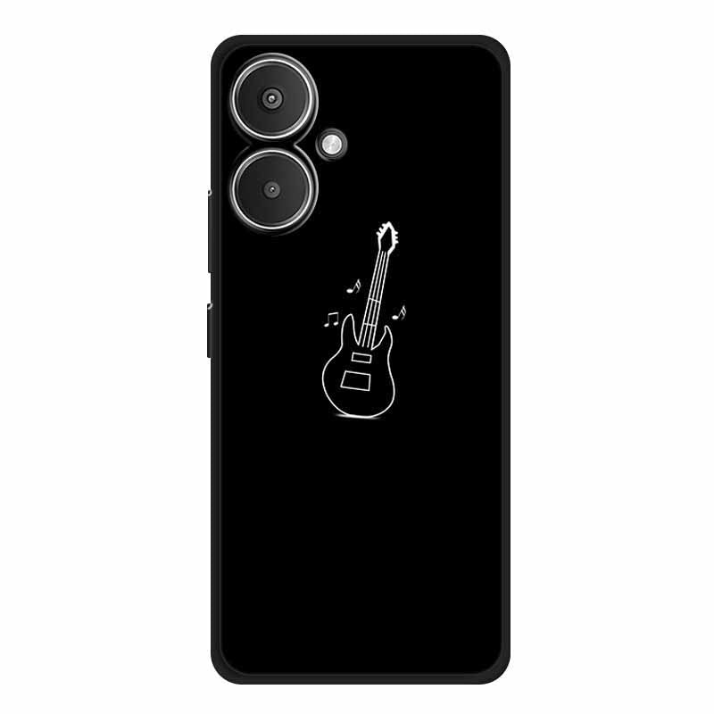 For Xiaomi Redmi 13C 5G / Redmi 13R 5G Case TPU Linear Pattern Printing Back Phone Cover For Xiaomi Redmi 13C 5G / Redmi 13R 5G Case TPU Linear Pattern Printing Back Phone Cover